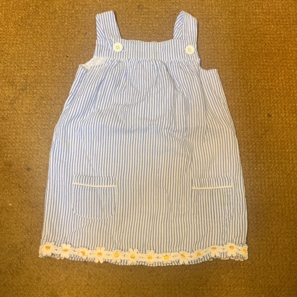 Baby boden 12-18 months sunflower dress